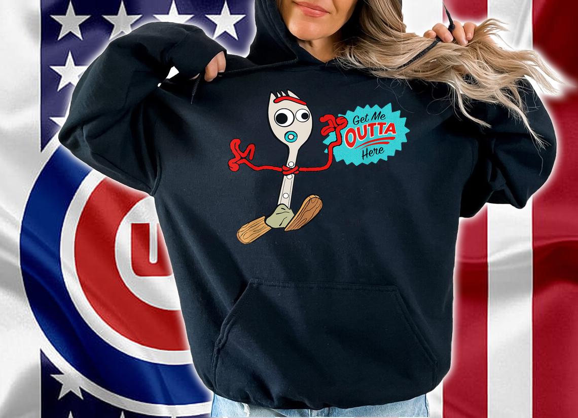 Disney Pixar Toy Story 4 Forky Get Me Outta Here t-shirt hoodie