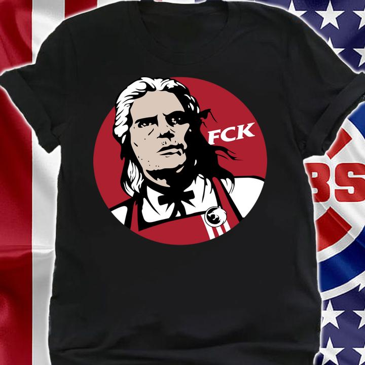 The Witcher Geralt of Rivia FCK KFC t-shirt shirt