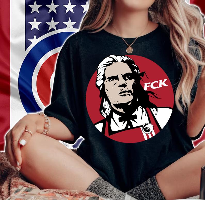 The Witcher Geralt of Rivia FCK KFC t-shirt woman shirt