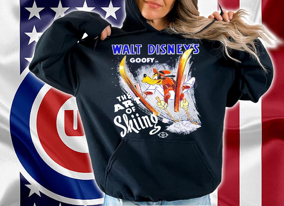 Disney Goofy In The Art Of Skiing Magic Kingdom t-shirt hoodie