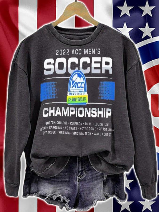 2022 ACC Men's Soccer Championship shirt t-shirt sweatshirt