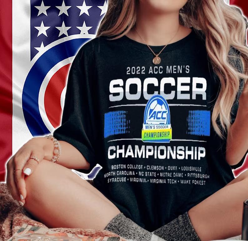 2022 ACC Men's Soccer Championship shirt t-shirt woman shirt
