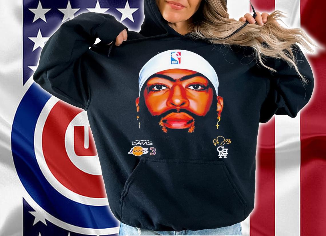 Anthony Davis face X CBLA shirt t-shirt hoodie