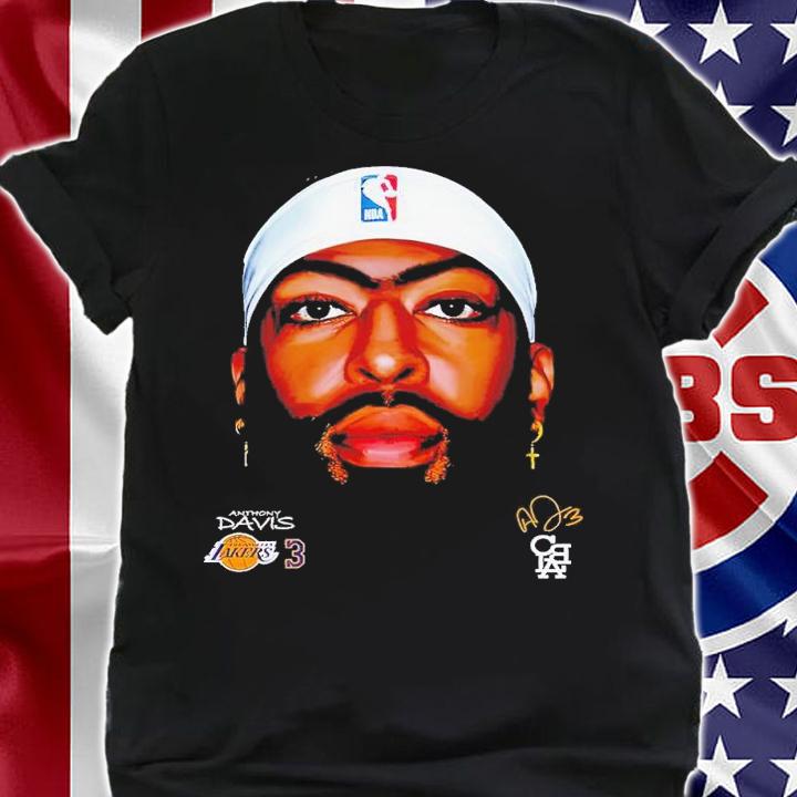 Anthony Davis face X CBLA shirt t-shirt shirt