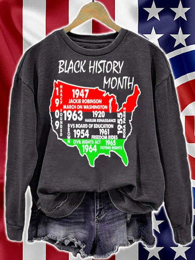 Black history month shirt t-shirt sweatshirt
