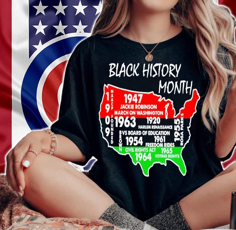 Black history month shirt t-shirt woman shirt