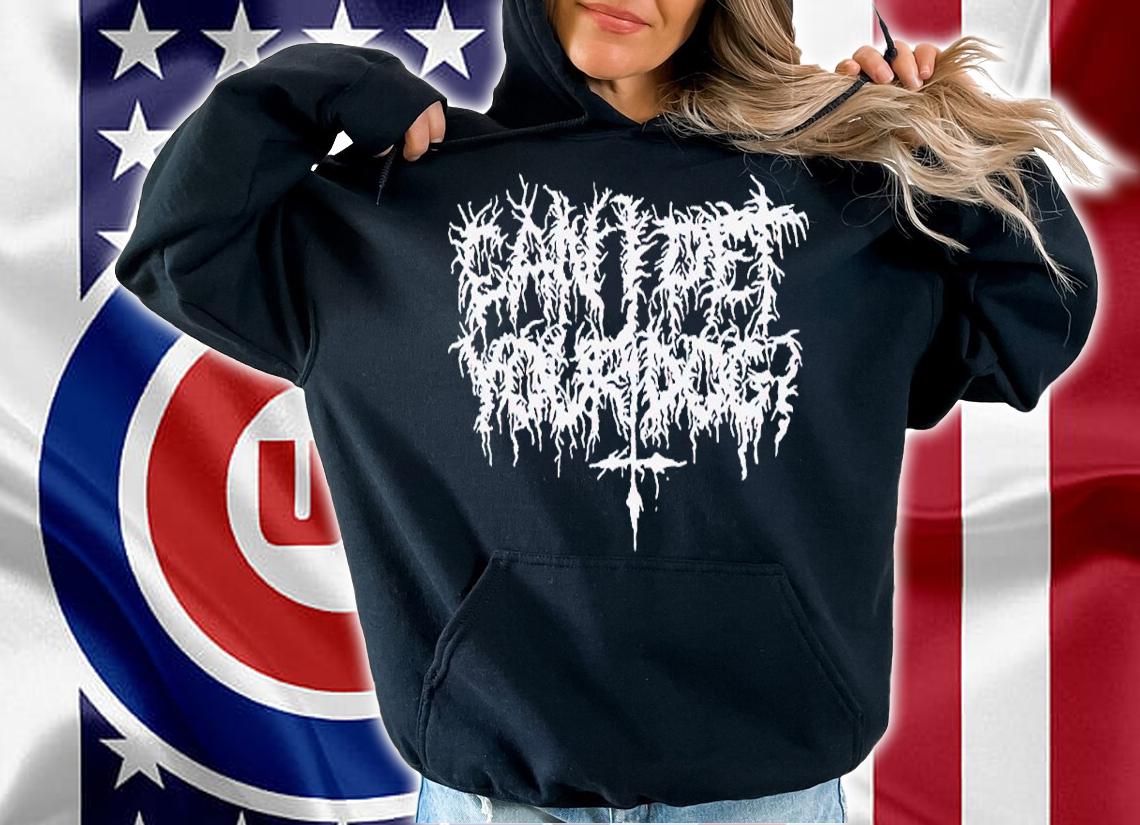 Can I Pet Your Dog Death Metal Logo shirt t-shirt hoodie