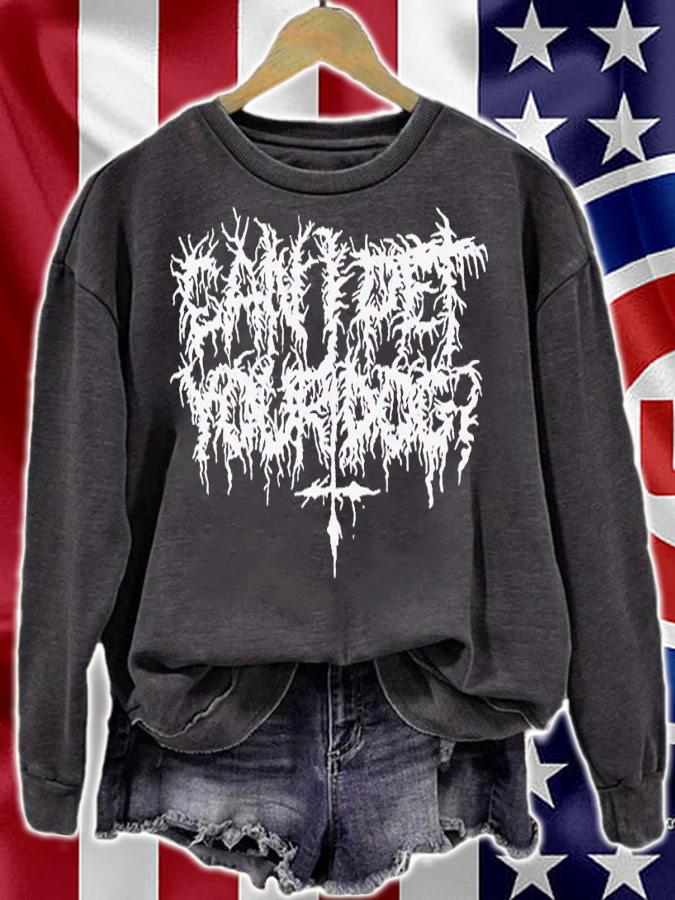 Can I Pet Your Dog Death Metal Logo shirt t-shirt sweatshirt