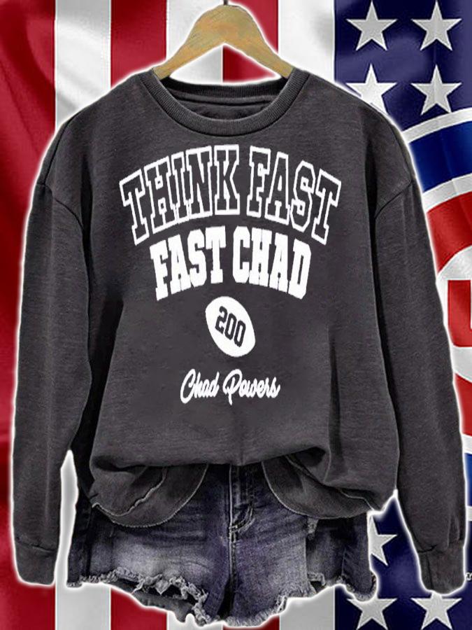 Funny think Fast Run Fast American Football Shirt t-shirt sweatshirt