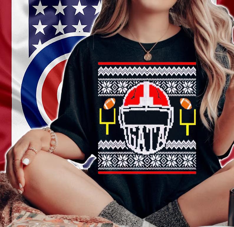 GATA Helmet Christmas shirt t-shirt woman shirt