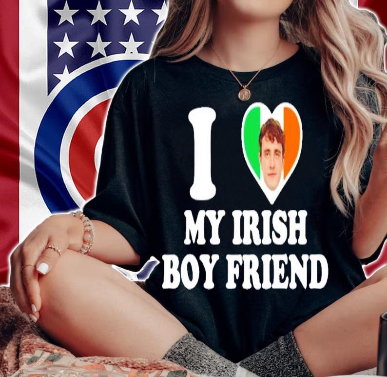 I Love My Boyfriend Paul Mescal Shirt t-shirt woman shirt