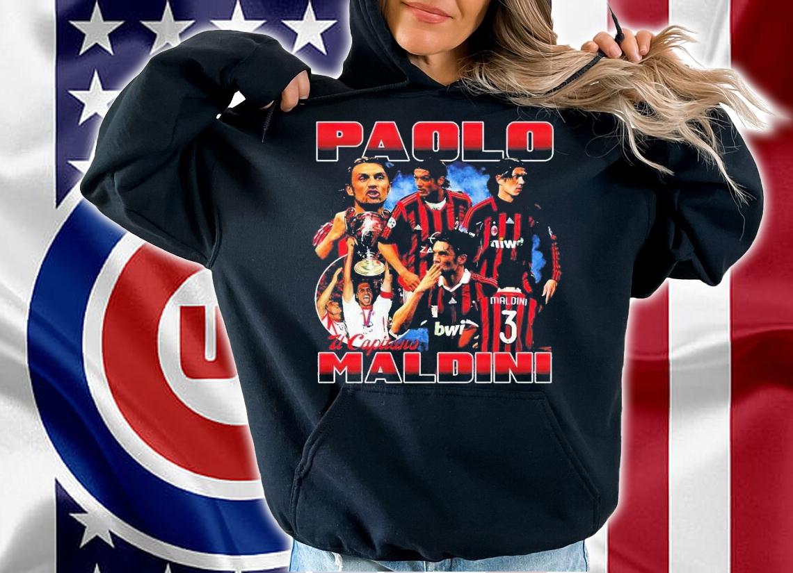 Il Capitano Paolp Maldini shirt t-shirt hoodie