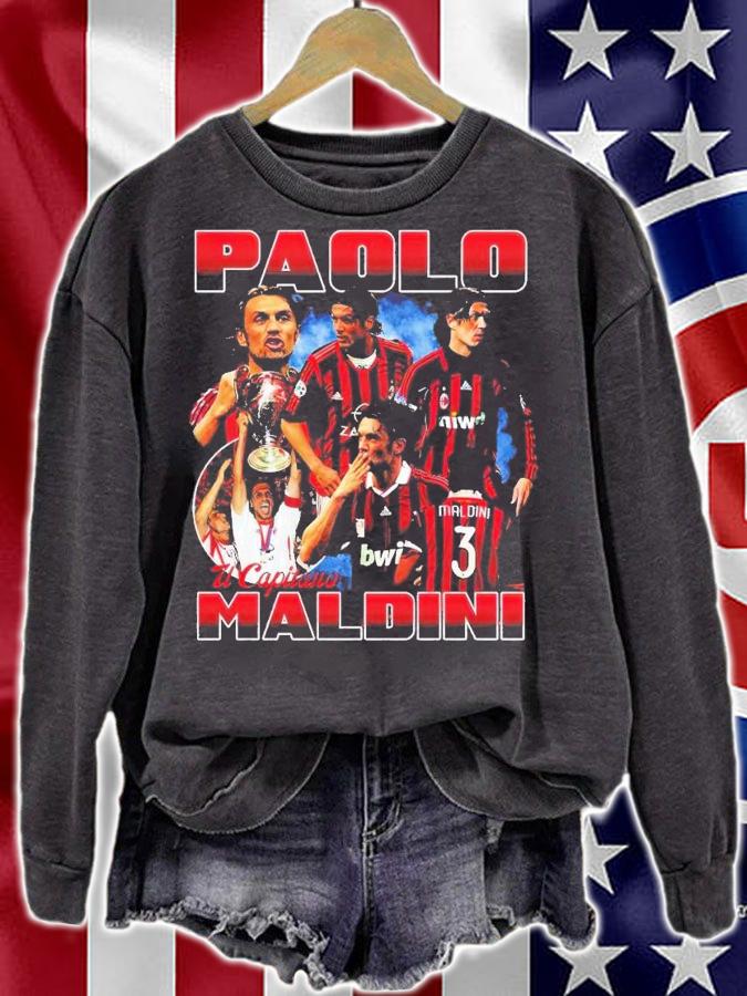 Il Capitano Paolp Maldini shirt t-shirt sweatshirt
