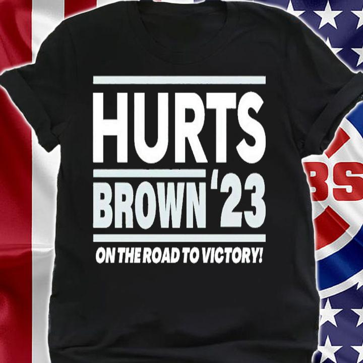 Hurts Brown '23 Philadelphia Football shirt t-shirt shirt