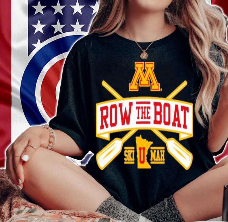 Maroon Minnesota Golden Gophers Hometown Collection Boat Shirt t-shirt woman shirt