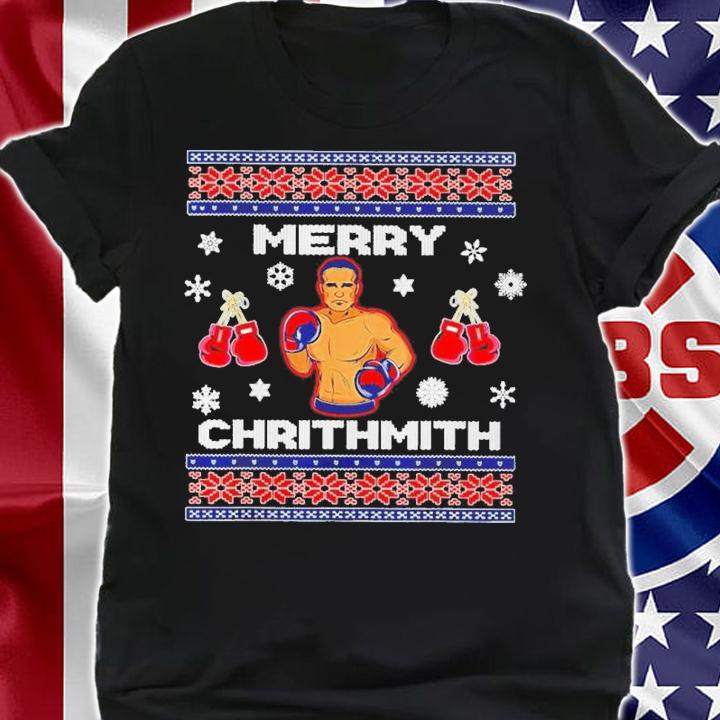 Merry Chrithmith Christmas Boxing Champion Boxer Shirt t-shirt shirt