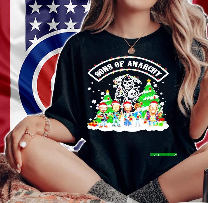 Nice sons Of Anarchy Chibi Christmas Shirt t-shirt woman shirt
