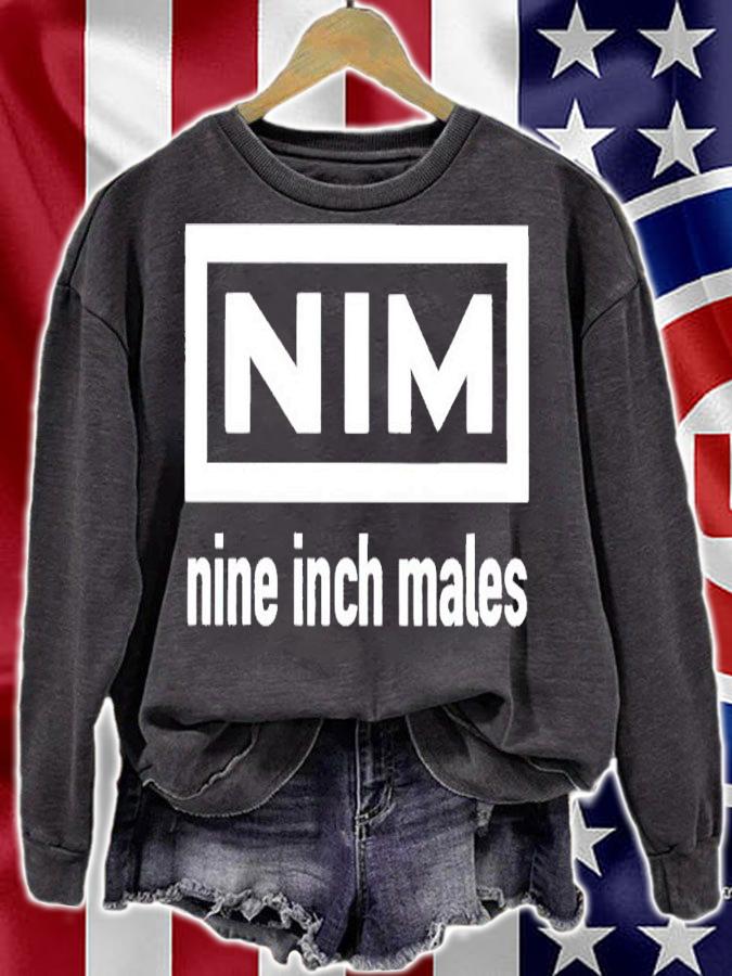 Nim nine inch males shirt t-shirt sweatshirt