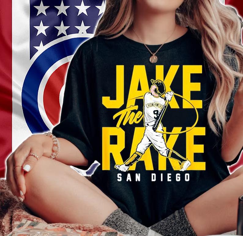 Jake Cronenworth Jake The Rake San Diego Baseball Shirt t-shirt woman shirt