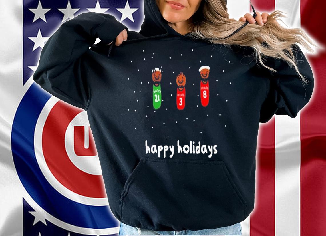 NBA Paint Happy Holidays Shirt t-shirt