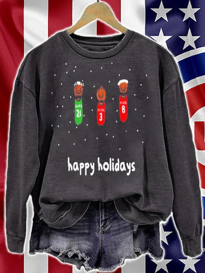 NBA Paint Happy Holidays Shirt t-shirt