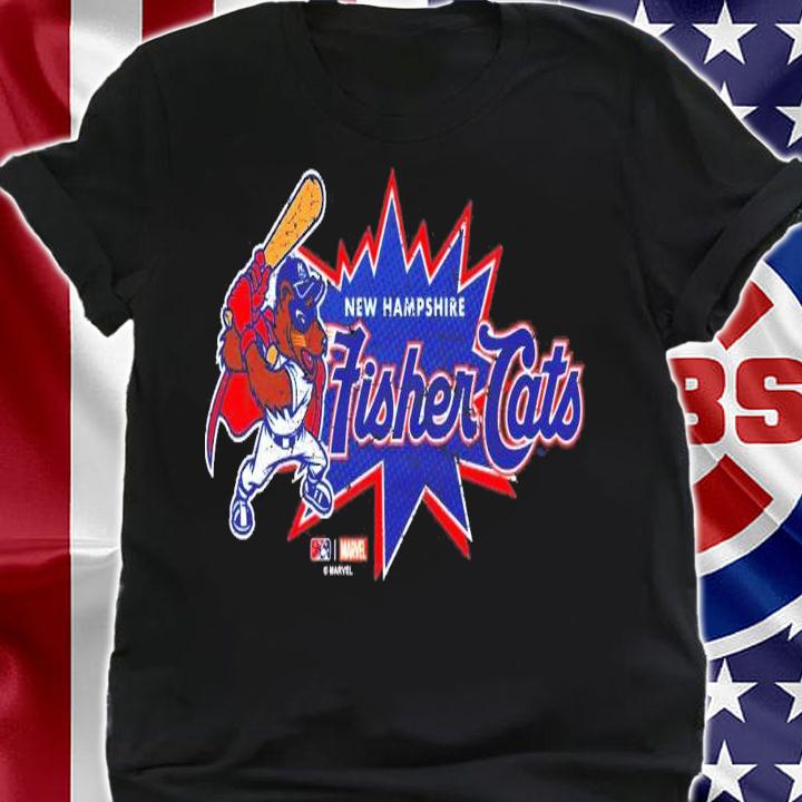 New Hampshire Fisher Cats Defenders Of The Diamond Burst T-Shirt t-shirt shirt