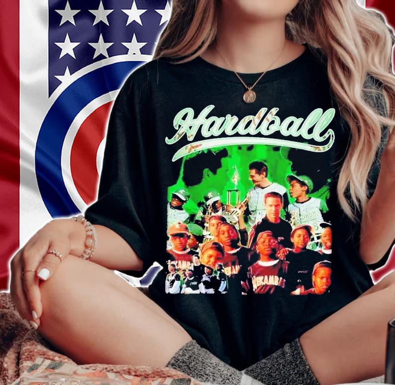 Hardball vintage crew shirt t-shirt woman shirt