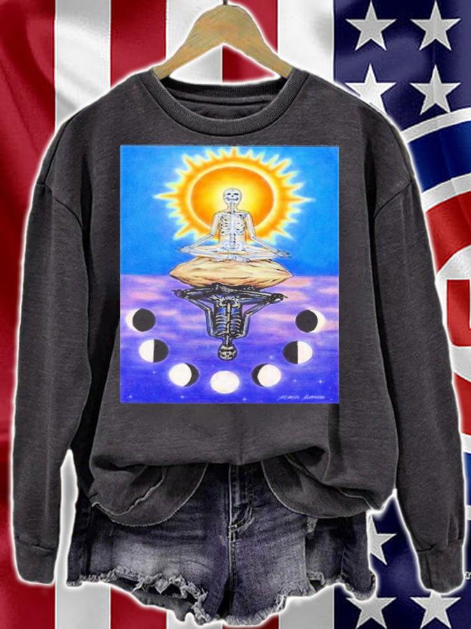 Moon To Go Through Phases Marcos Alvarado Karla Shirt t-shirt