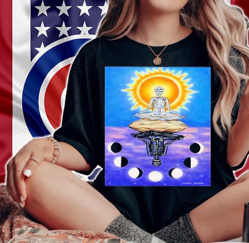 Moon To Go Through Phases Marcos Alvarado Karla Shirt t-shirt