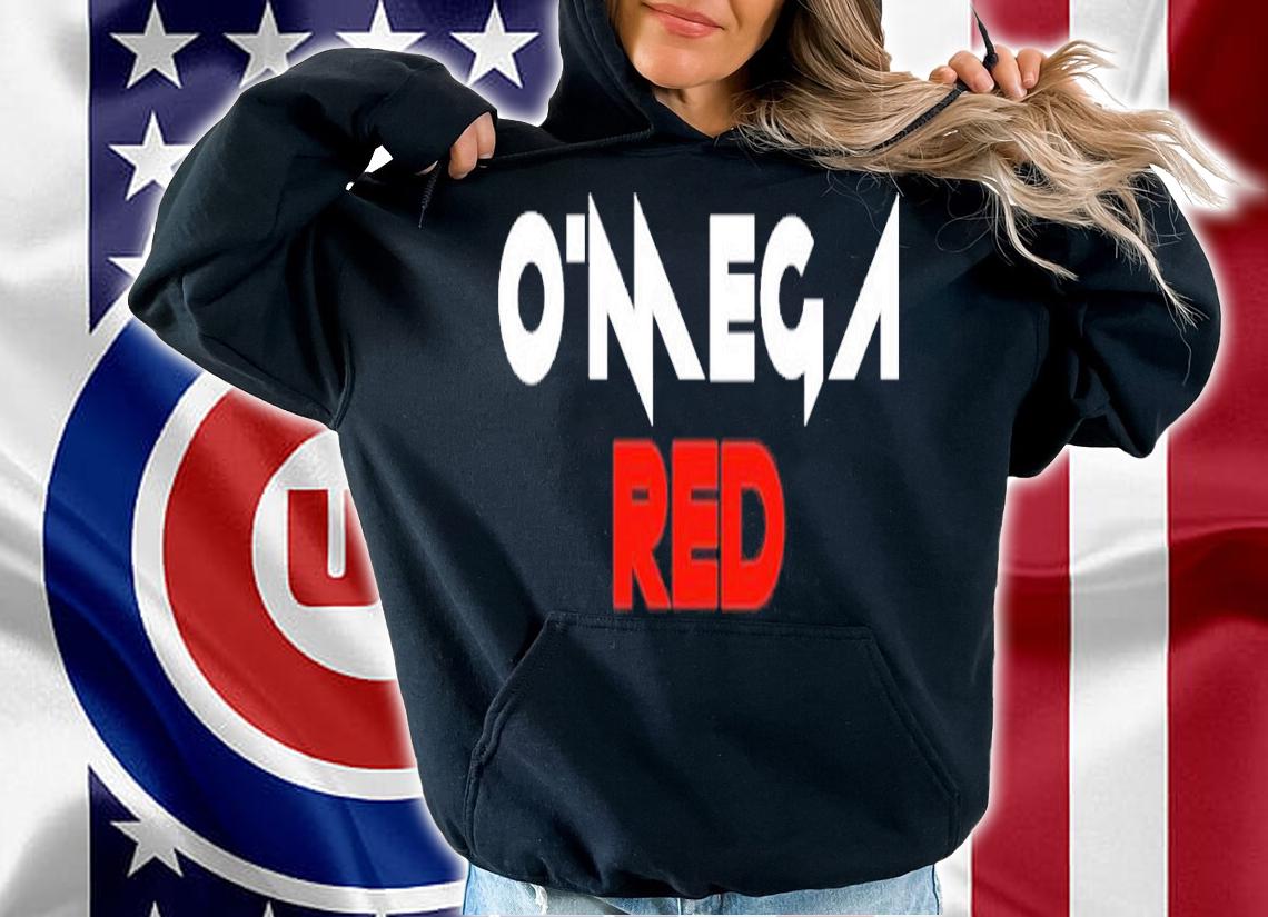 O'Mega Red Rock N Roll shirt t-shirt