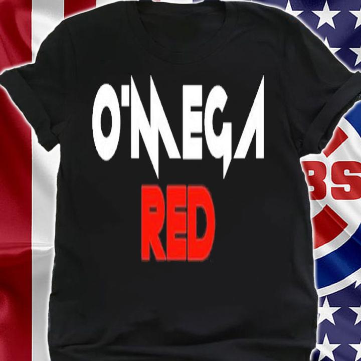 O'Mega Red Rock N Roll shirt t-shirt