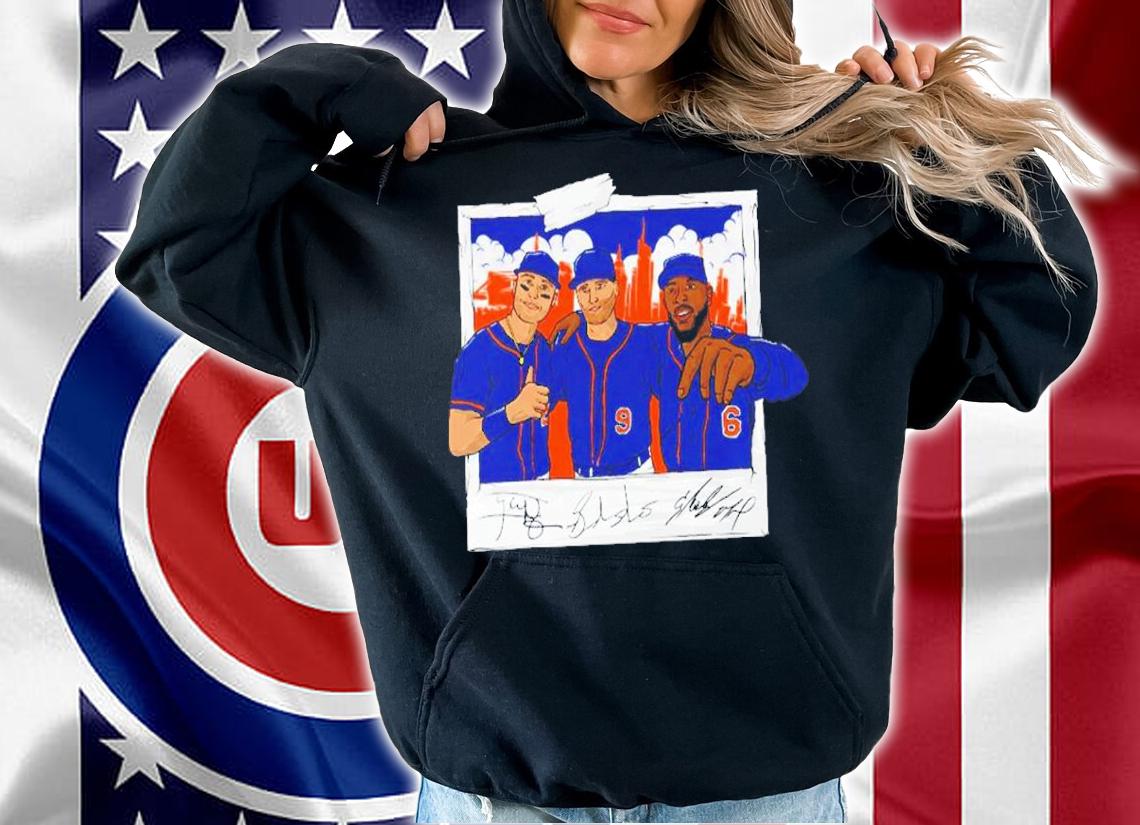 Outfield Trio New York Mets Signatures Shirt t-shirt hoodie