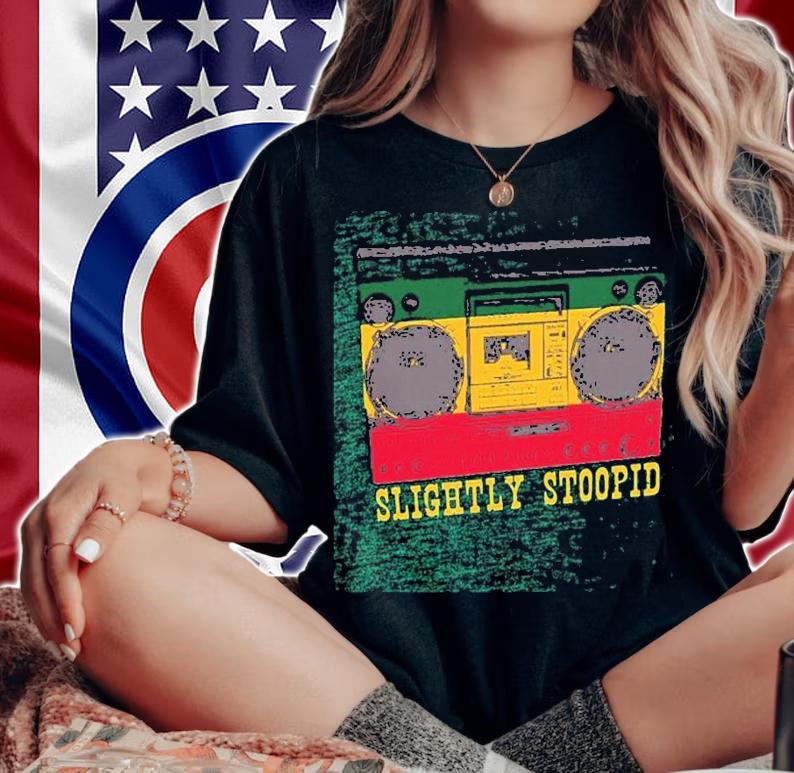 Slightly Stoopid Ghetto Blaster shirt t-shirt
