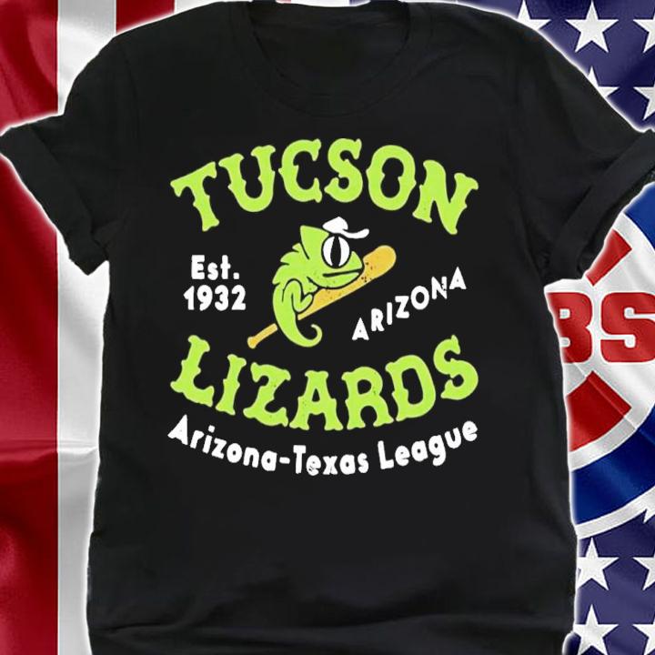 Tucson Lizards Arizona Vintage Defunct Baseball Teams shirt t-shirt shirt