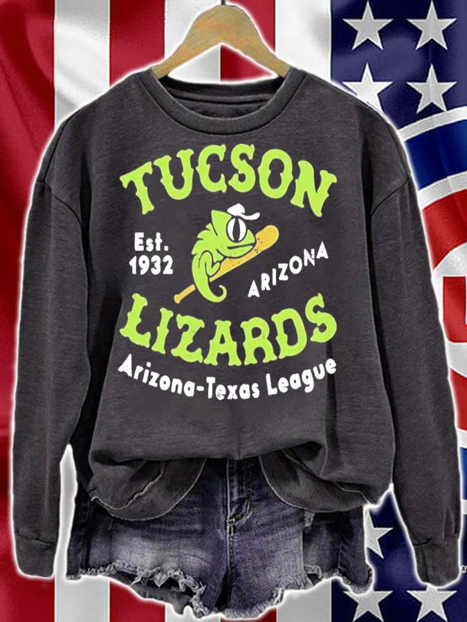 Tucson Lizards Arizona Vintage Defunct Baseball Teams shirt t-shirt sweatshirt