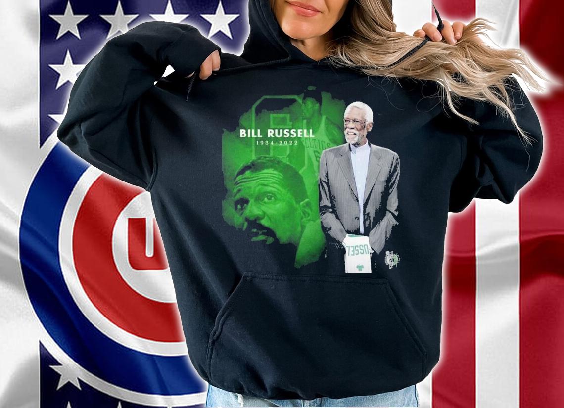 Bill Russell NBA Legend And Social Justice Champion 1934-2022 Shirt t-shirt hoodie