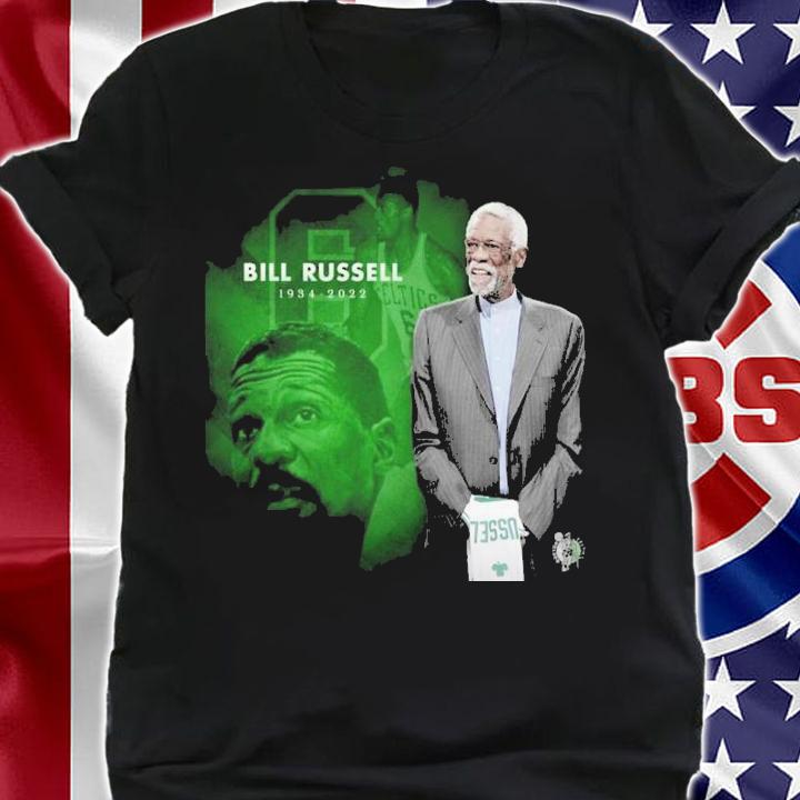 Bill Russell NBA Legend And Social Justice Champion 1934-2022 Shirt t-shirt shirt