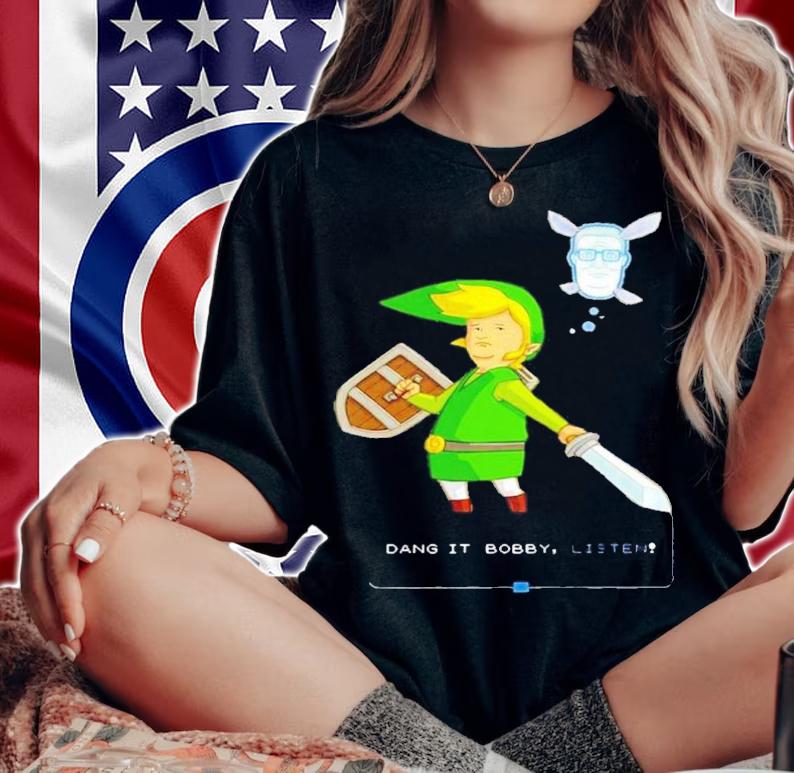 King of the Hill Link dang it Bobby listen shirt t-shirt