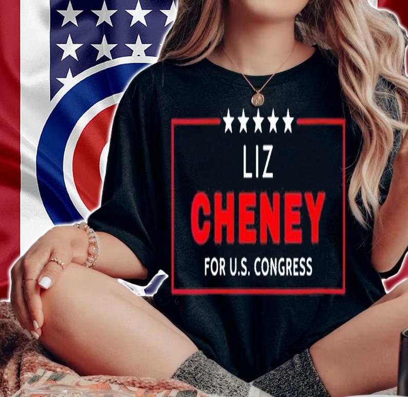 Liz Cheney 2022 House Elections Republican Wyoming Blue Shirt t-shirt