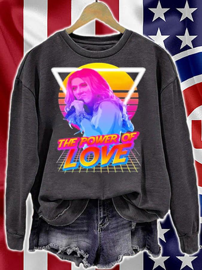 Metal The Power Of Love 80s Style Celine Dion Shirt t-shirt sweatshirt