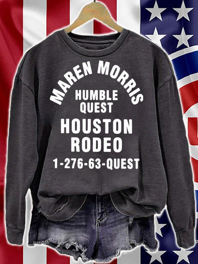 Maren Morris Humble Quest Houston Rodeo 1-276-63-Quest Shirt t-shirt