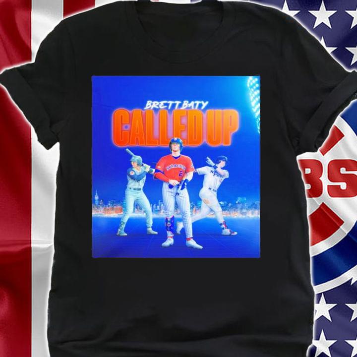New York Mets Brett Baty Called Up Shirt t-shirt
