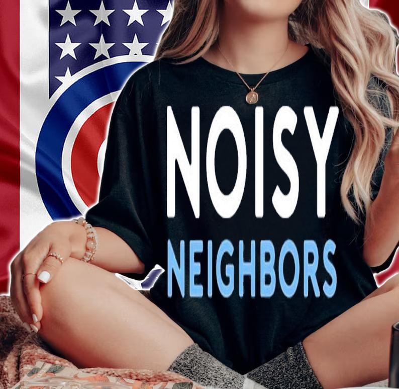 Noisypod Logo Noisy Neighbors shirt t-shirt