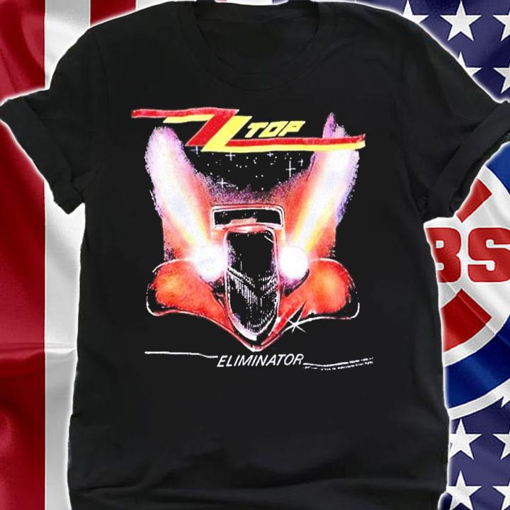 Popfunk Classic ZZ Top Eliminator Album shirt t-shirt