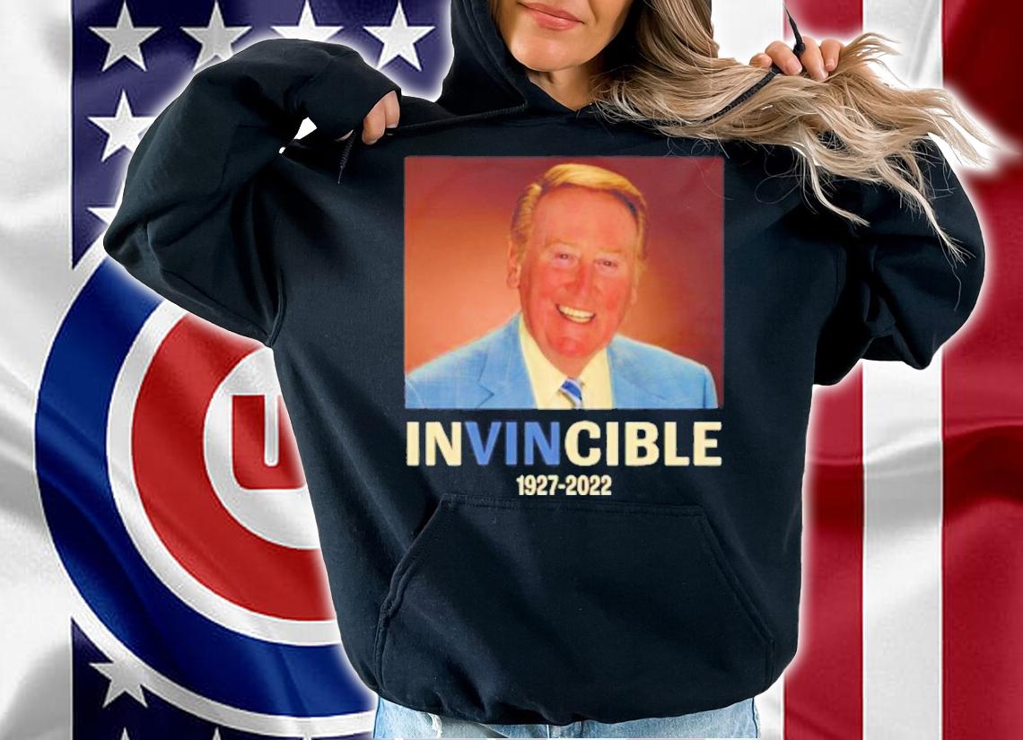 RIP Vin Forever Invincible Vin Scully 1927-2022 T-Shirt t-shirt hoodie
