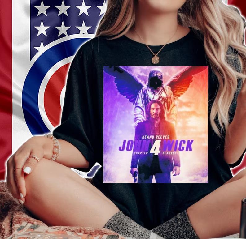 Chapter 4 John Wick Blackout Shirt t-shirt