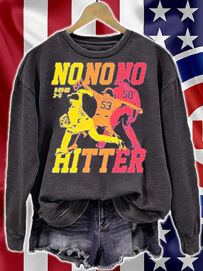 Christian Javier Hector Neris And Ryan Pressly The Houston No No No Hitter t-shirt sweatshirt