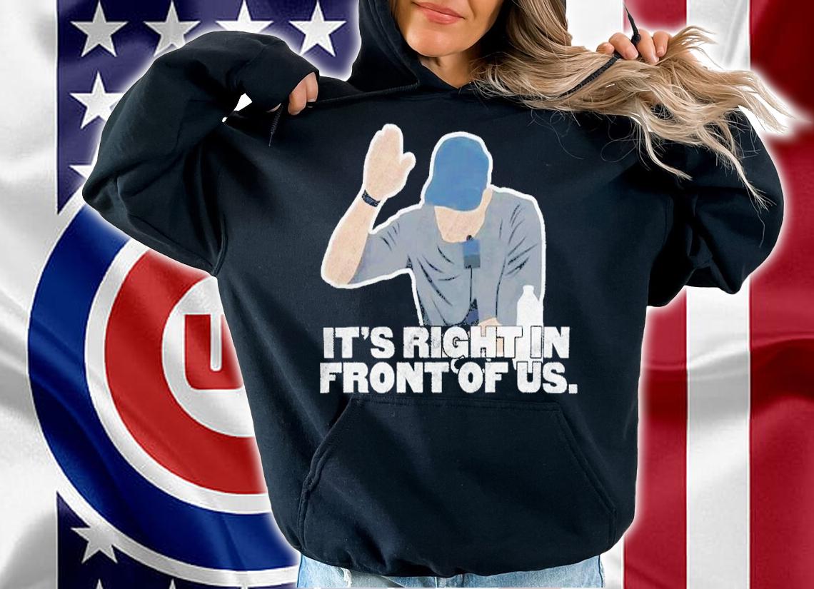 It's Right In Front Of Us Aaron Boone Talkin' Yanks Jomboy Shirt t-shirt