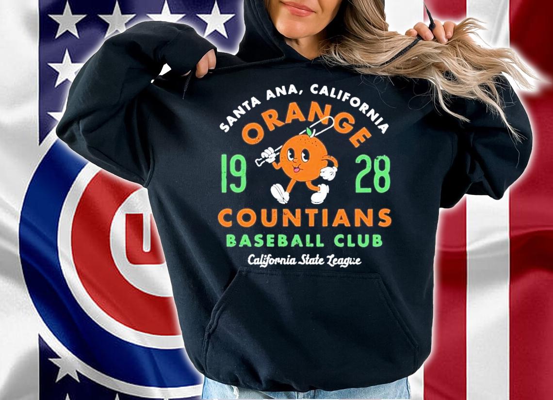 Santa Ana Orange Countians California Vintage Defunct Baseball Teams shirt t-shirt hoodie