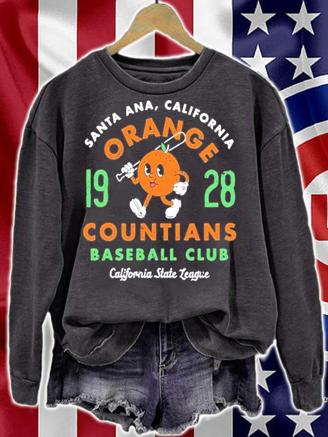 Santa Ana Orange Countians California Vintage Defunct Baseball Teams shirt t-shirt sweatshirt